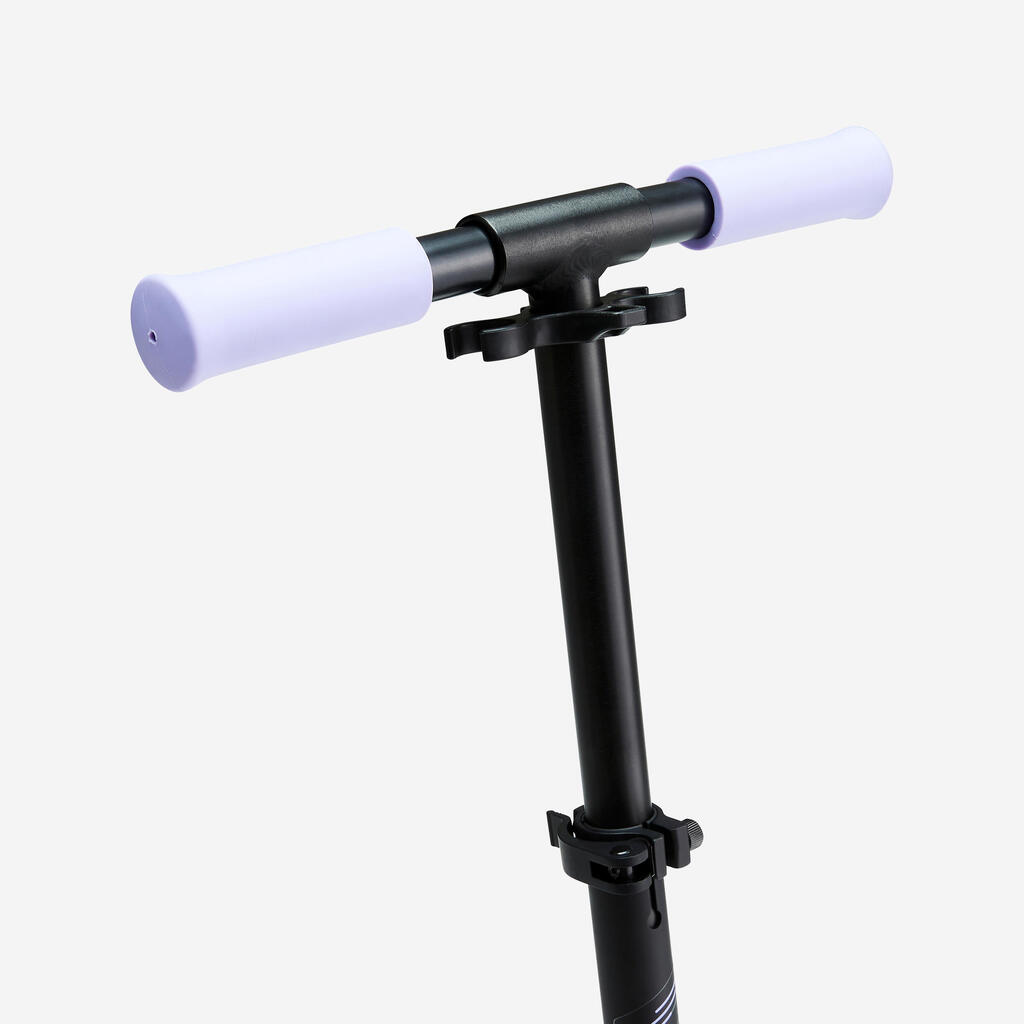 Scooter Tretroller mit Ständer - Mid 7 schwarz/lila