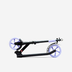 Scooter with Kickstand MID 7 - Black/Lavender