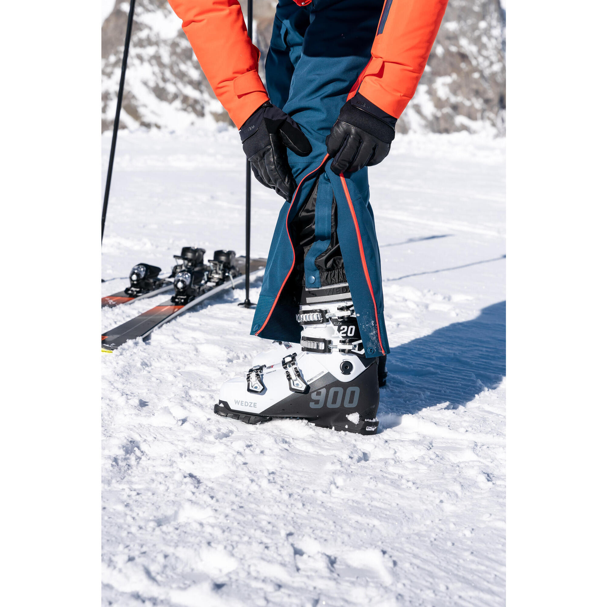 500 sport unisex ski pants - dark blue