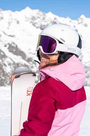 Adult Ski Helmet - PST 580 - Black and white
