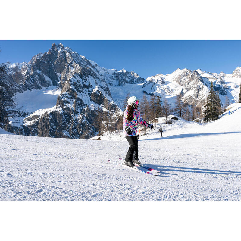 VESTE DE SKI FEMME 100 - MULTICOULEUR