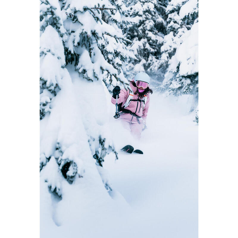 Női sí- és snowboardnadrág, hőtartó, légáteresztő - FR500 
