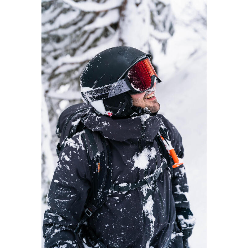 Sac à dos Airbag pour le ski Freeride 30L - noir (cartouche non incluse)