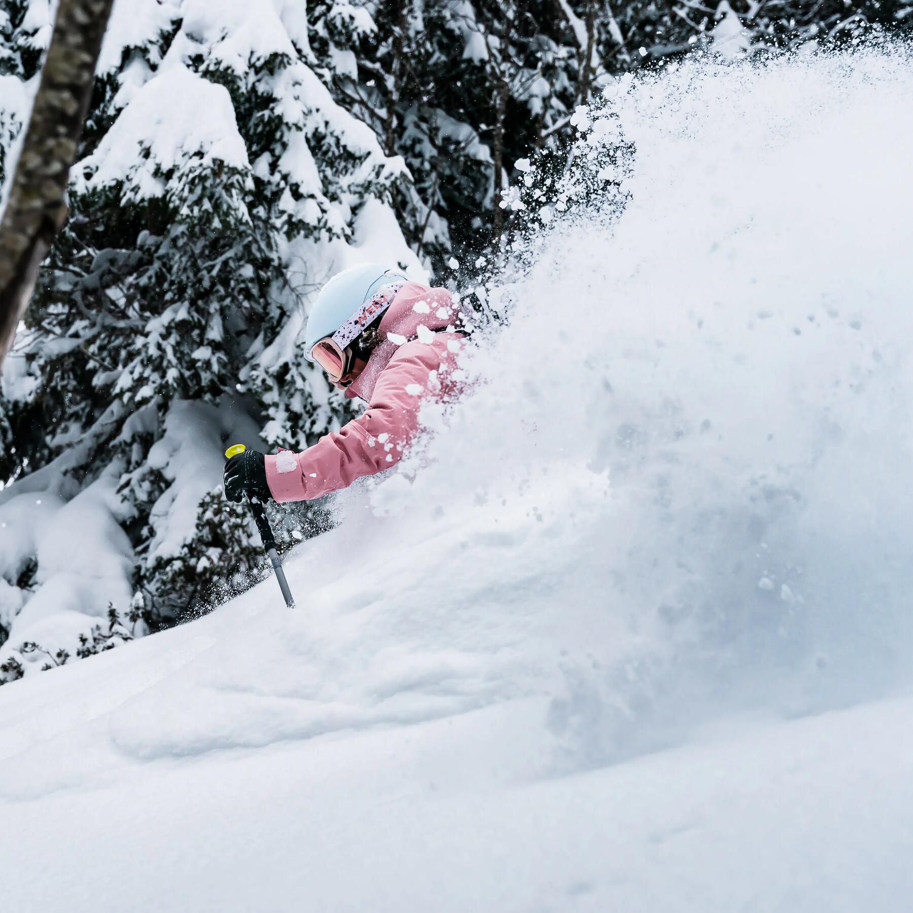 Ski freeride decathlon poudreuse 