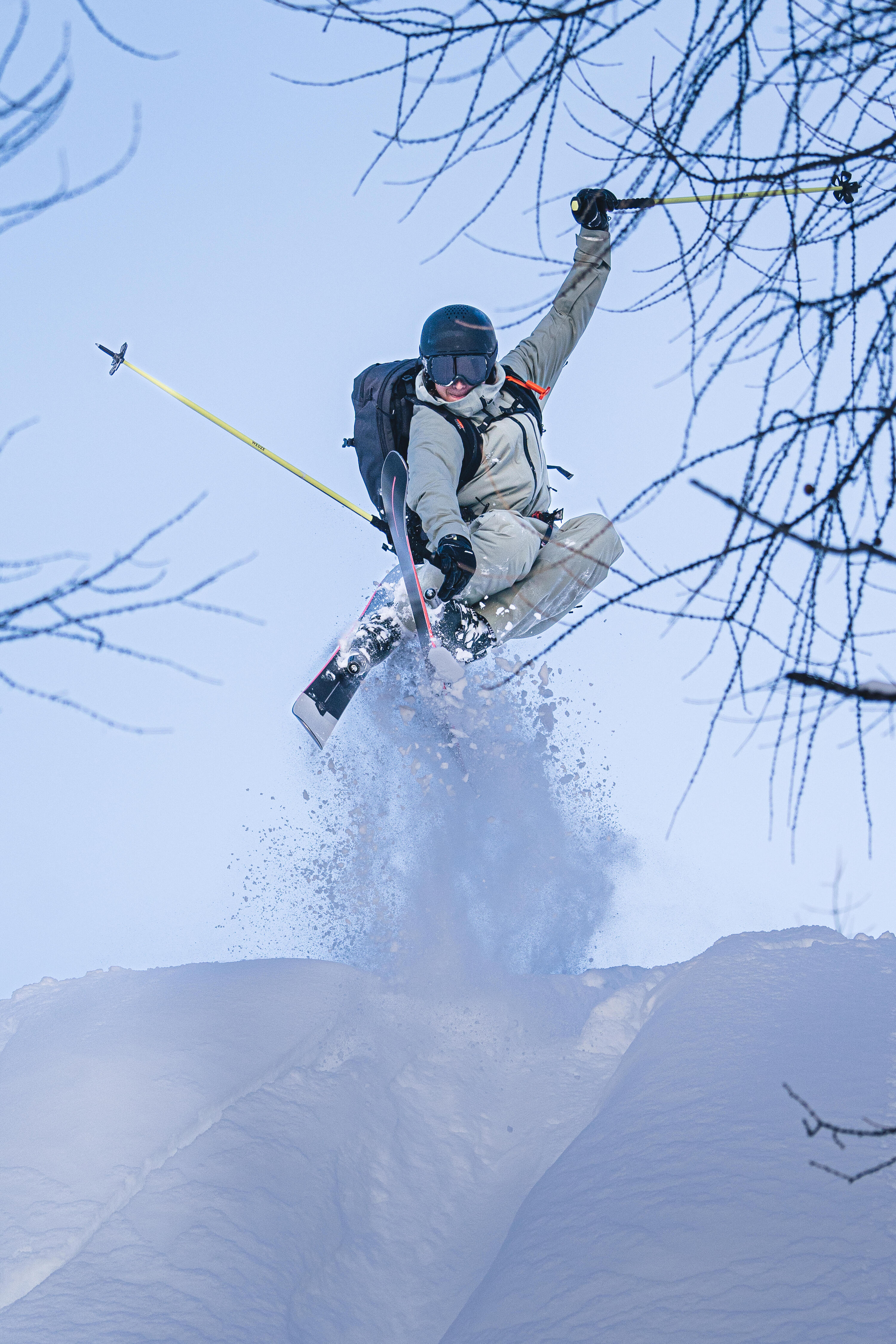 MEN'S SKI JACKET - FR500 6/13