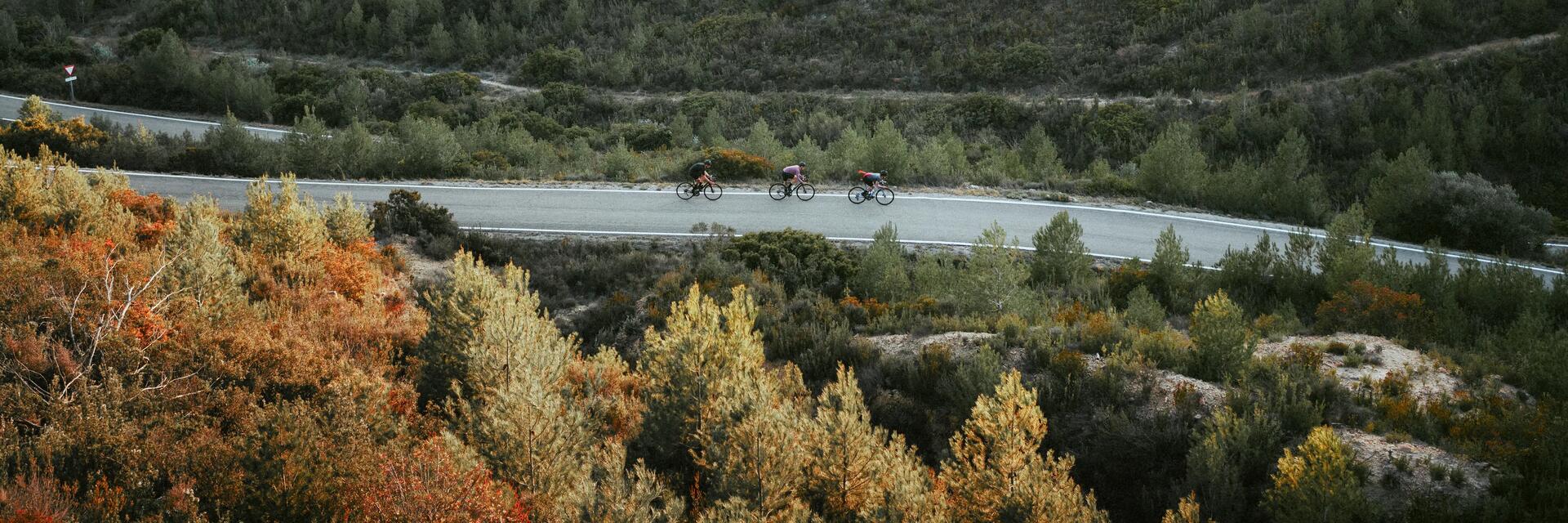 Scenic cycling route