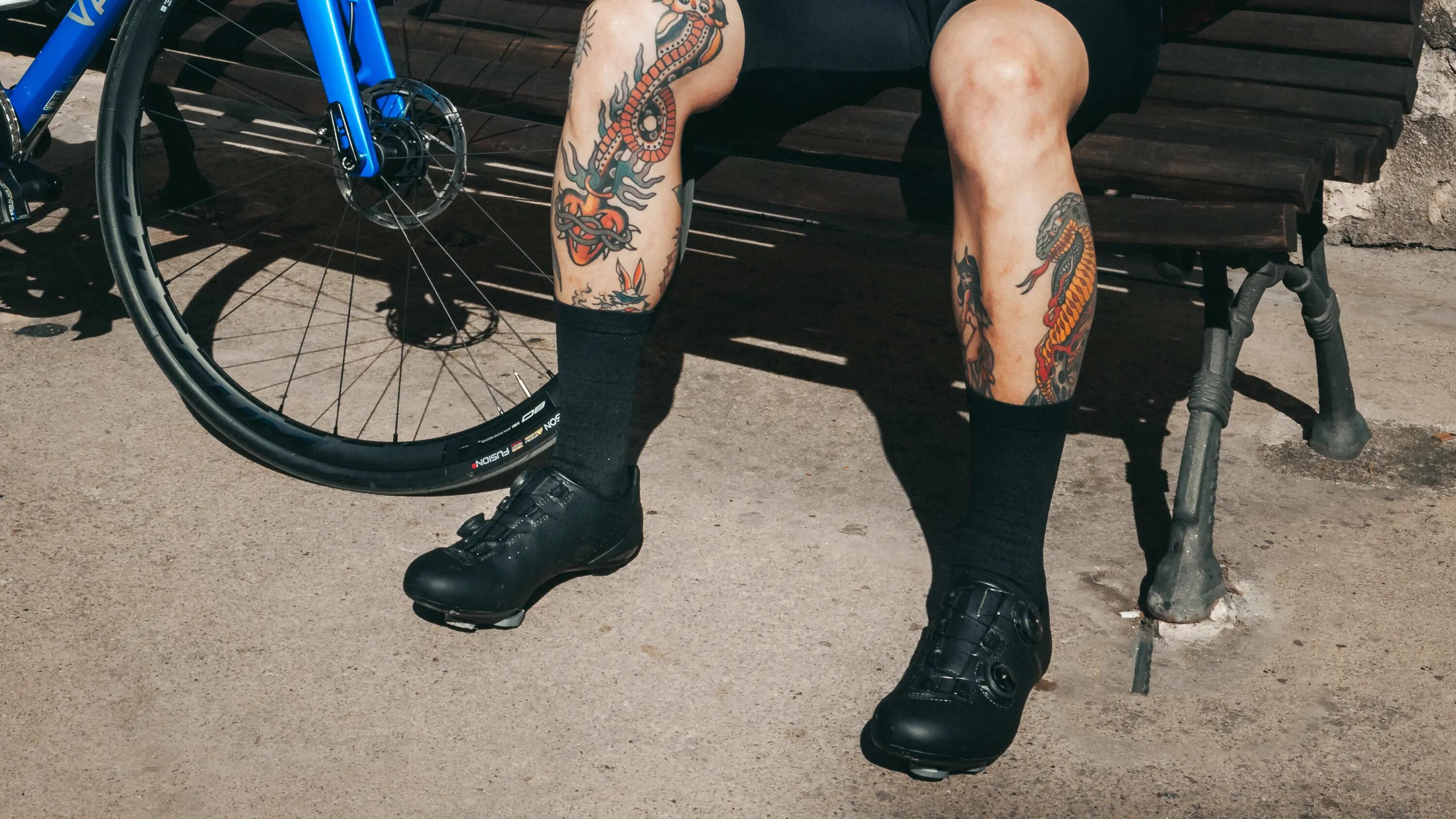 Reinigung der Schuhe