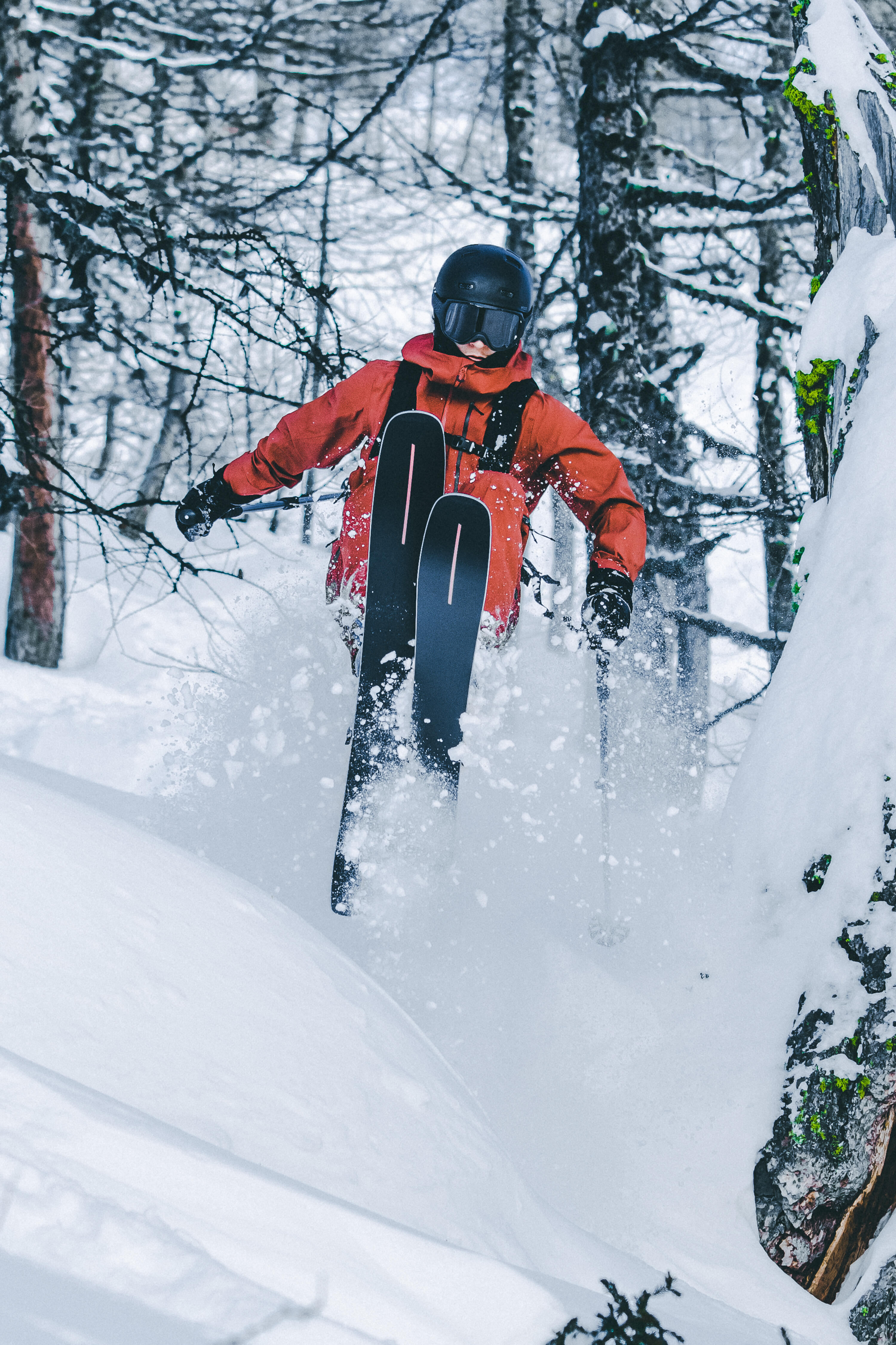 Ski Freeride Freestyle Slash 100 mit Bindung Look NX 12 Konect GW  14/17