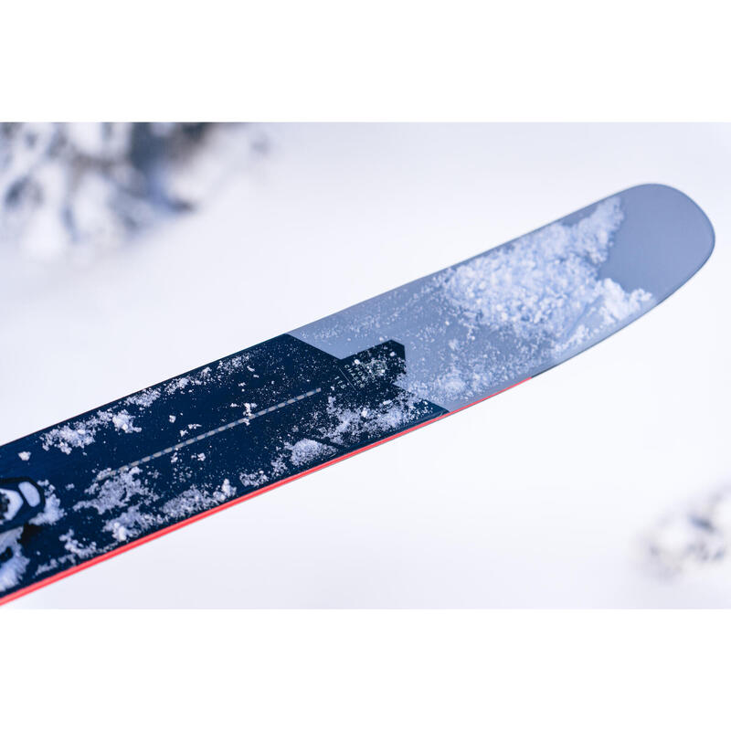 Ski Freeride Freestyle mit Bindung Look SPX 12 Konect GW - Pow Chaser 115