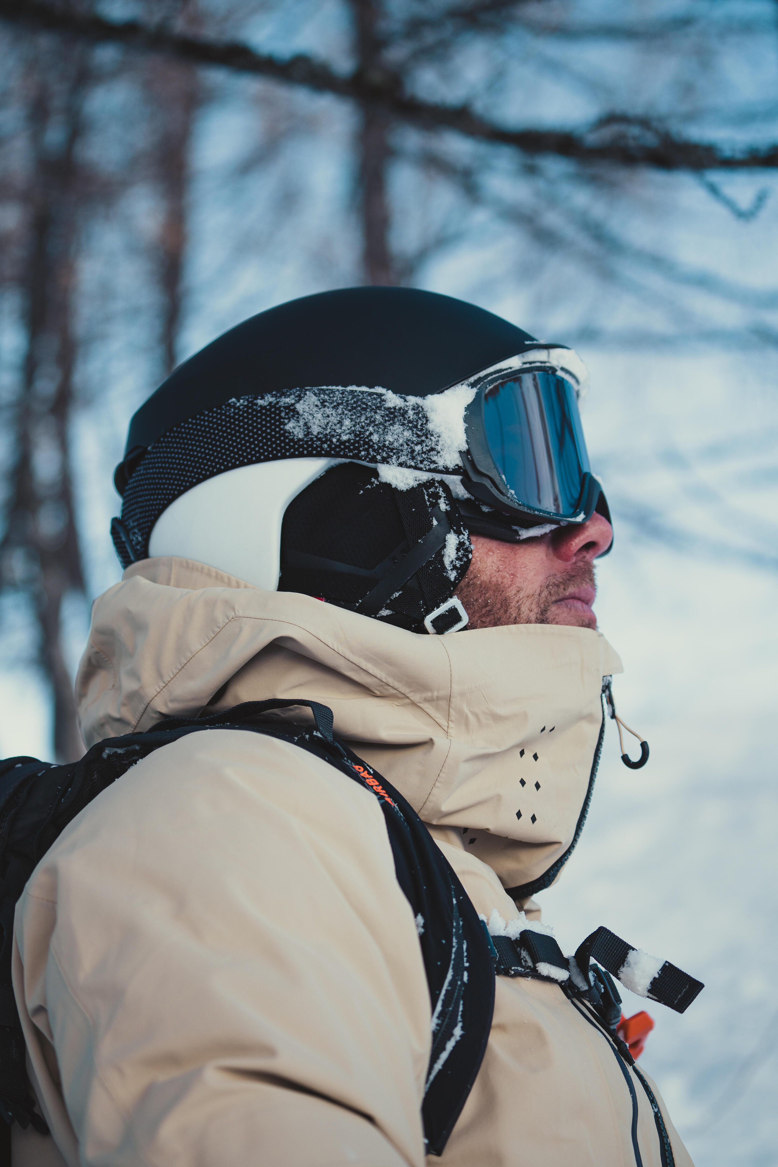 Adult's Ski Helmet Freeride FR 900 Mips Black & White  2/12