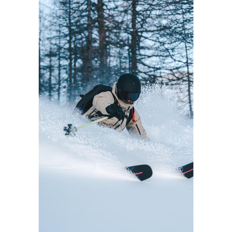 Casaco de ski impermeável e respirável homem, FR 900 bege