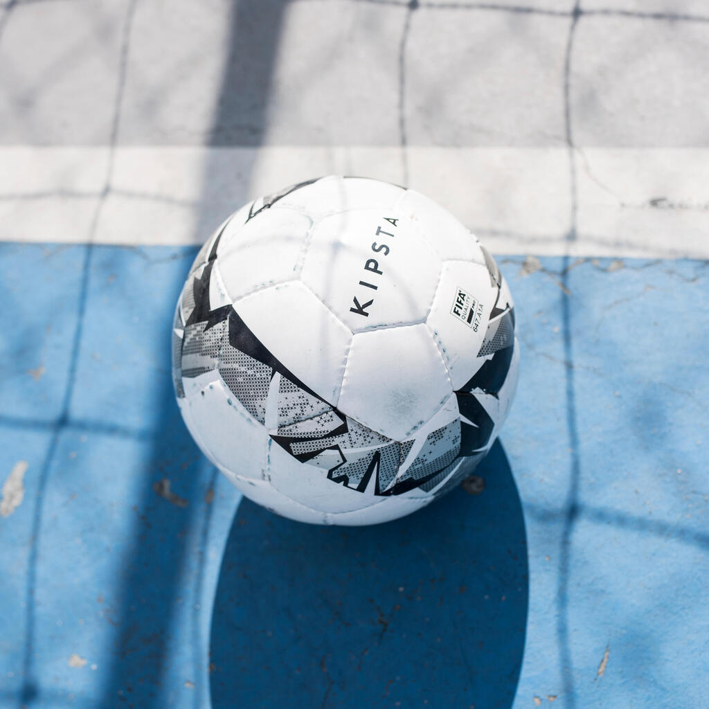 Futsala bumba “FS900”, 63 cm, balta/pelēka