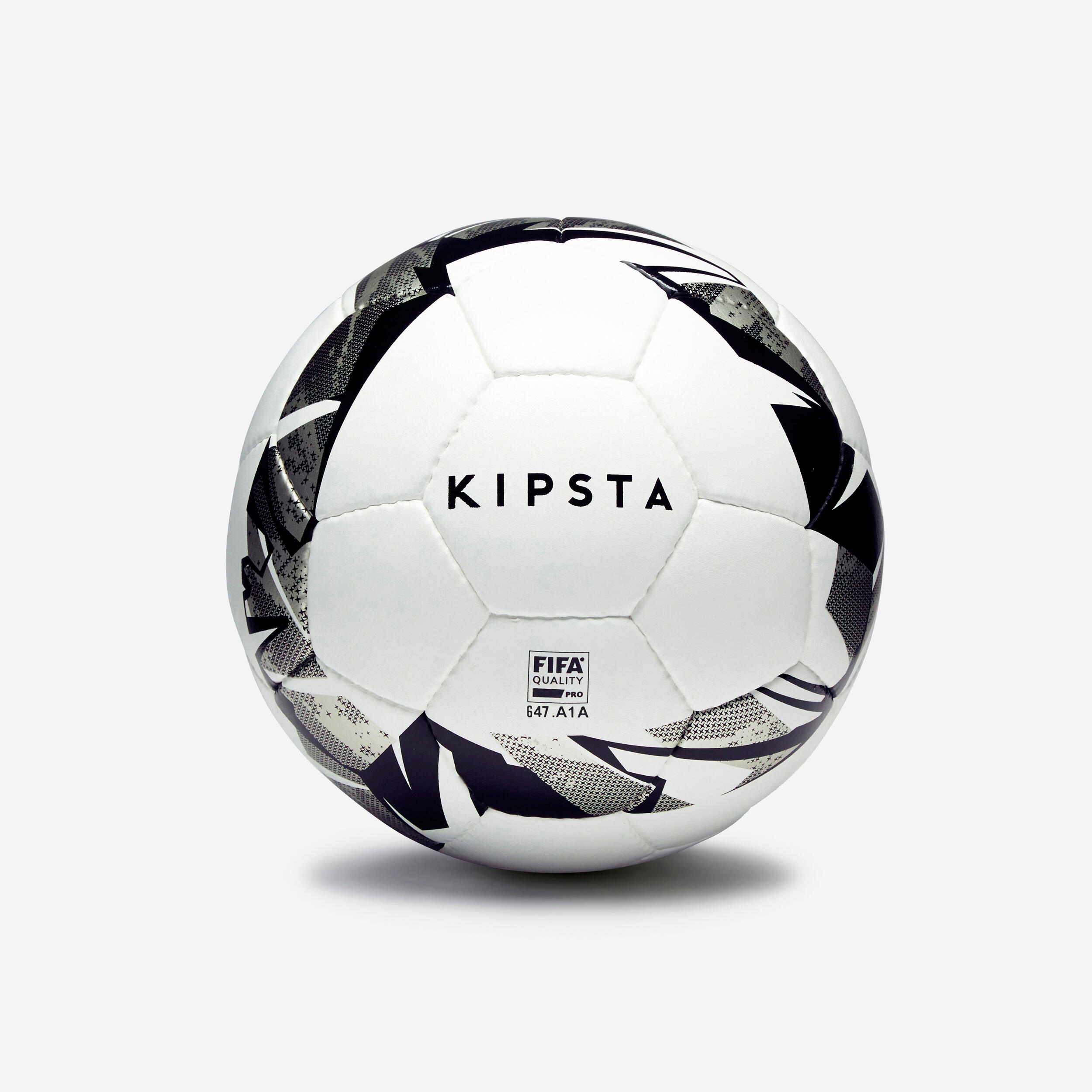 KIPSTA Ballon De Futsal Fs900 63cm Blanc Et Gris -