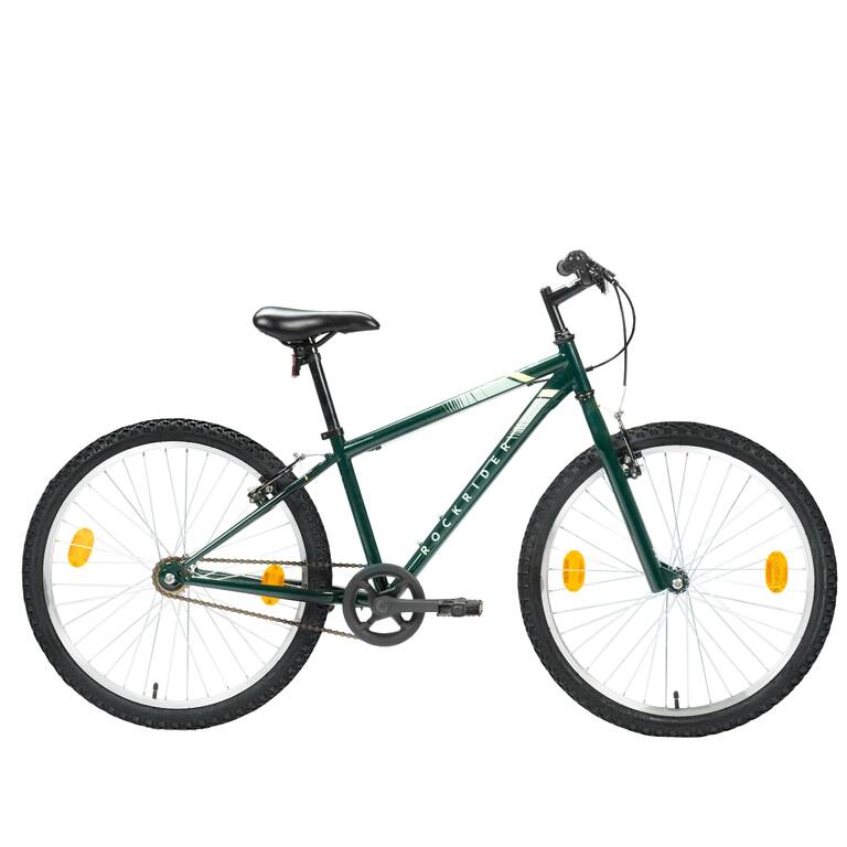 Kids Cycle Rockrider ST50 8-12 years (24 inch) - Green