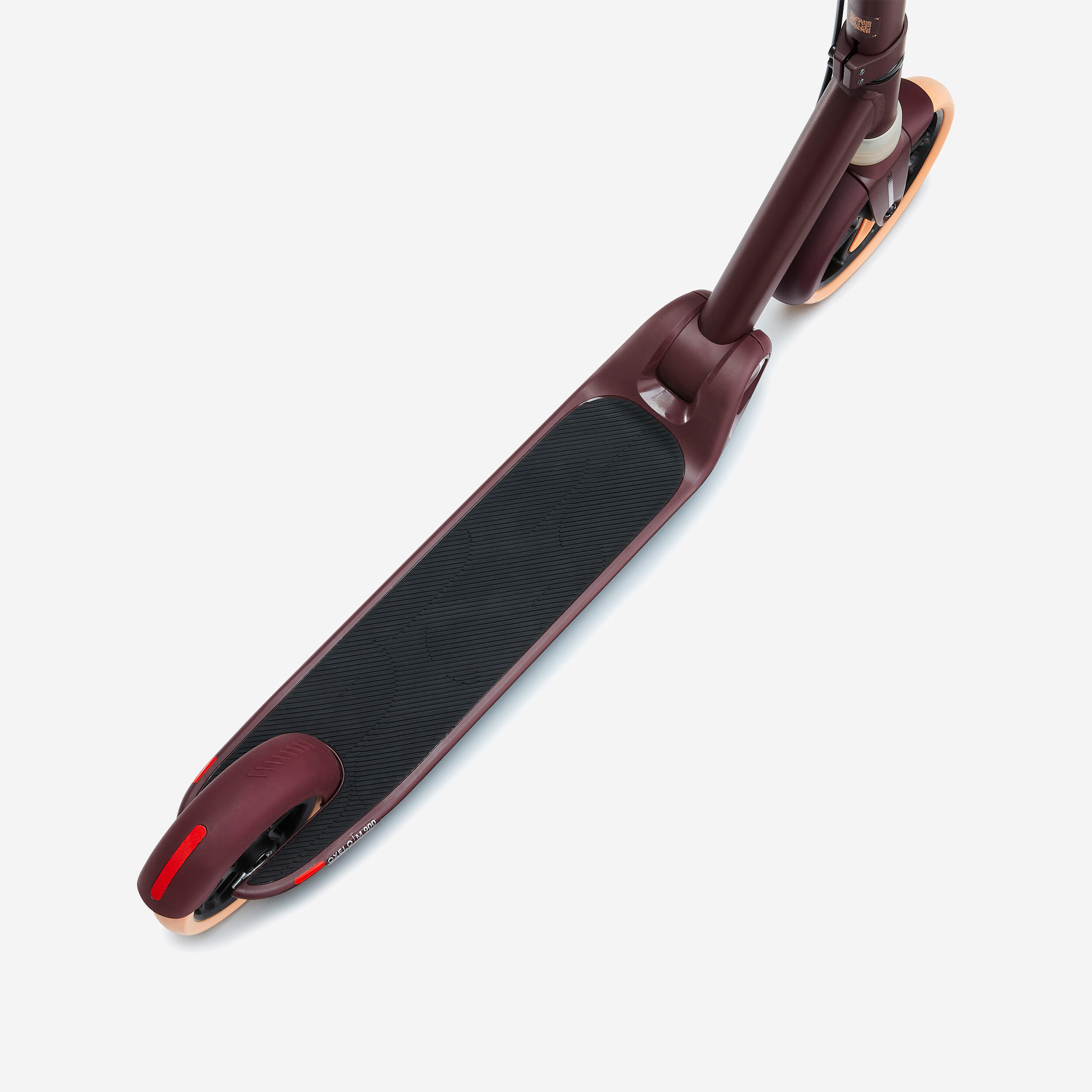 Kids' Scooter M900 - Burgundy/Orange Accents 7/20