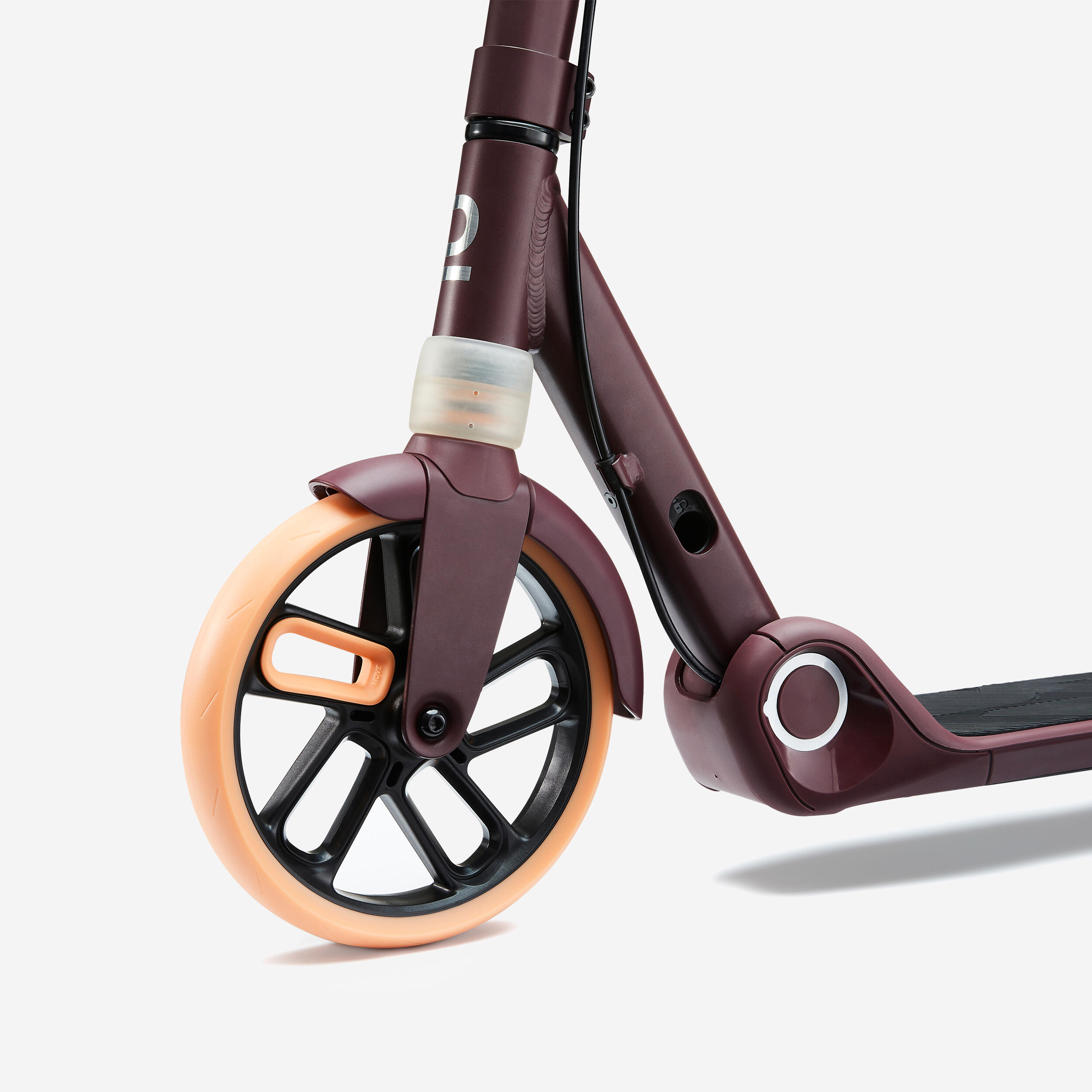 Kids' Scooter M900 - Burgundy/Orange Accents 6/20