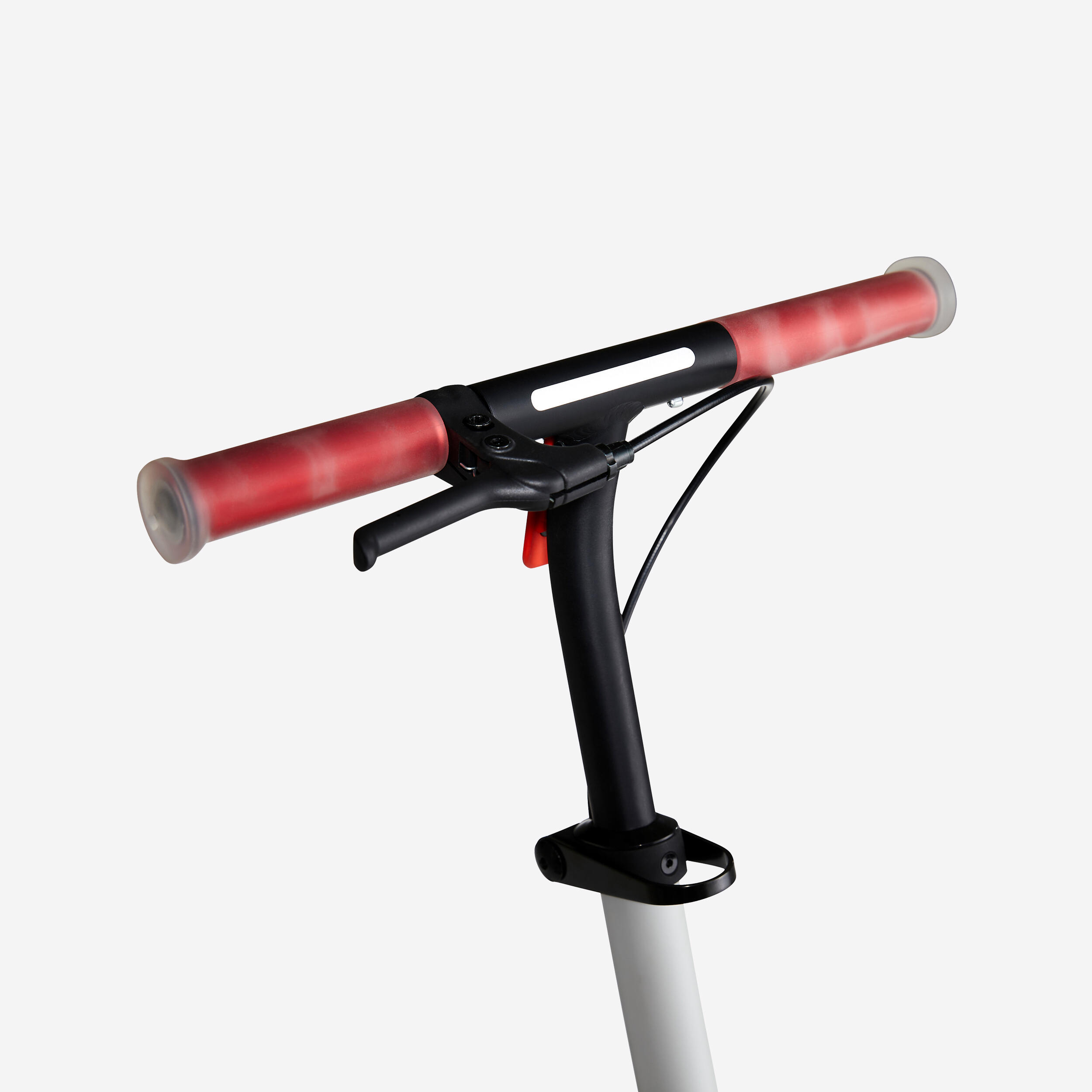 Scooter Tretroller Kinder ‒ M900 hellgrau/rot 11/23