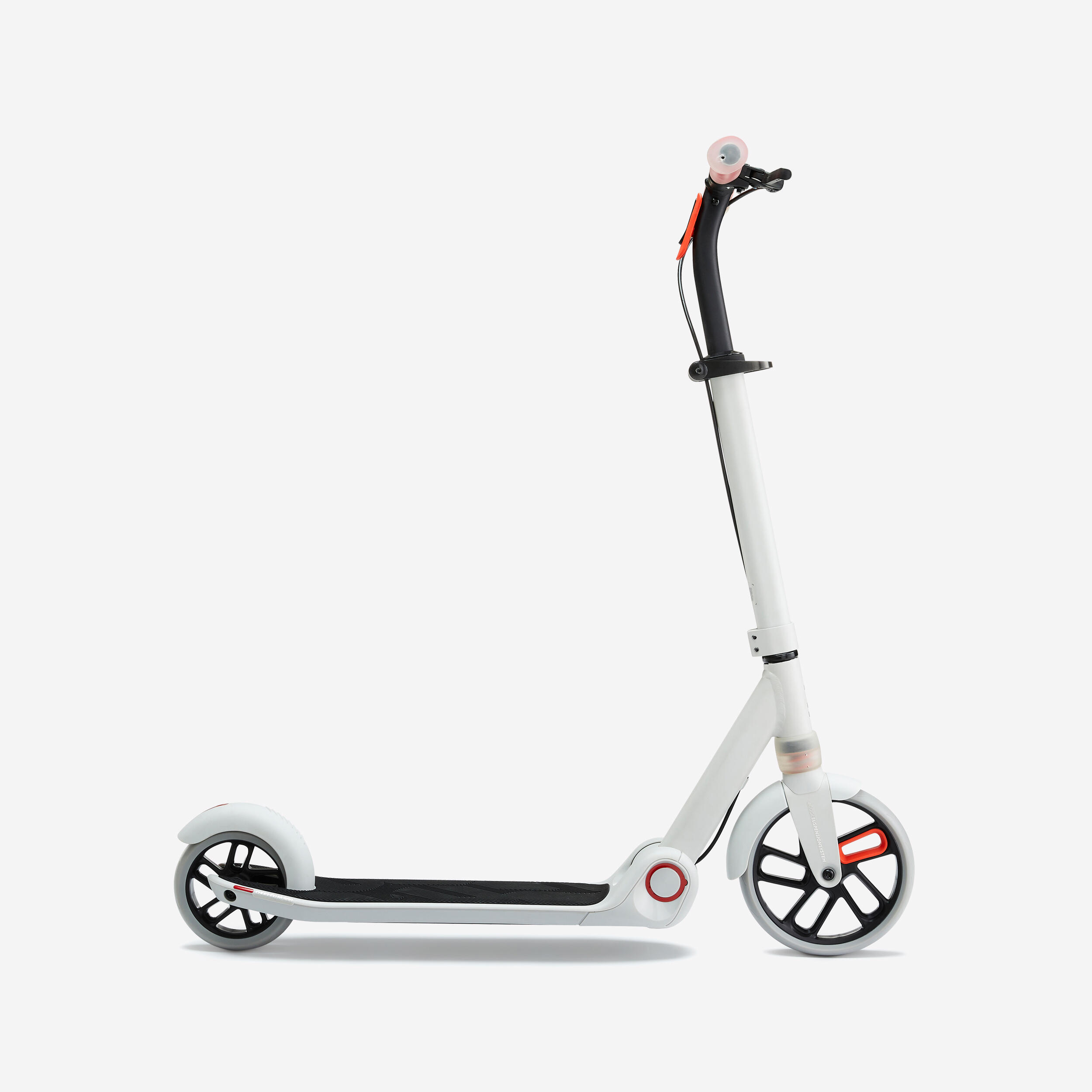 Scooter Tretroller Kinder ‒ M900 hellgrau/rot 9/23