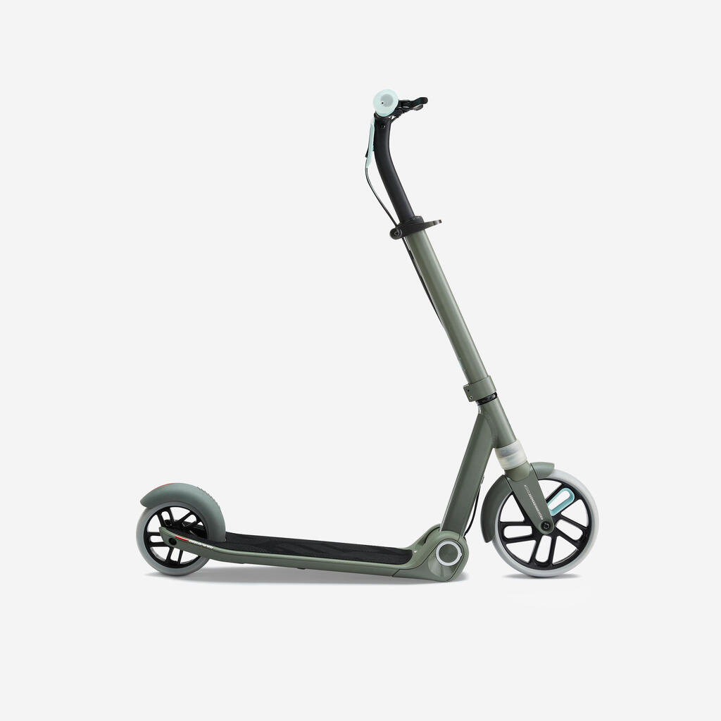 Kaki-zeleni s plavim detaljima dečji trotinet M900