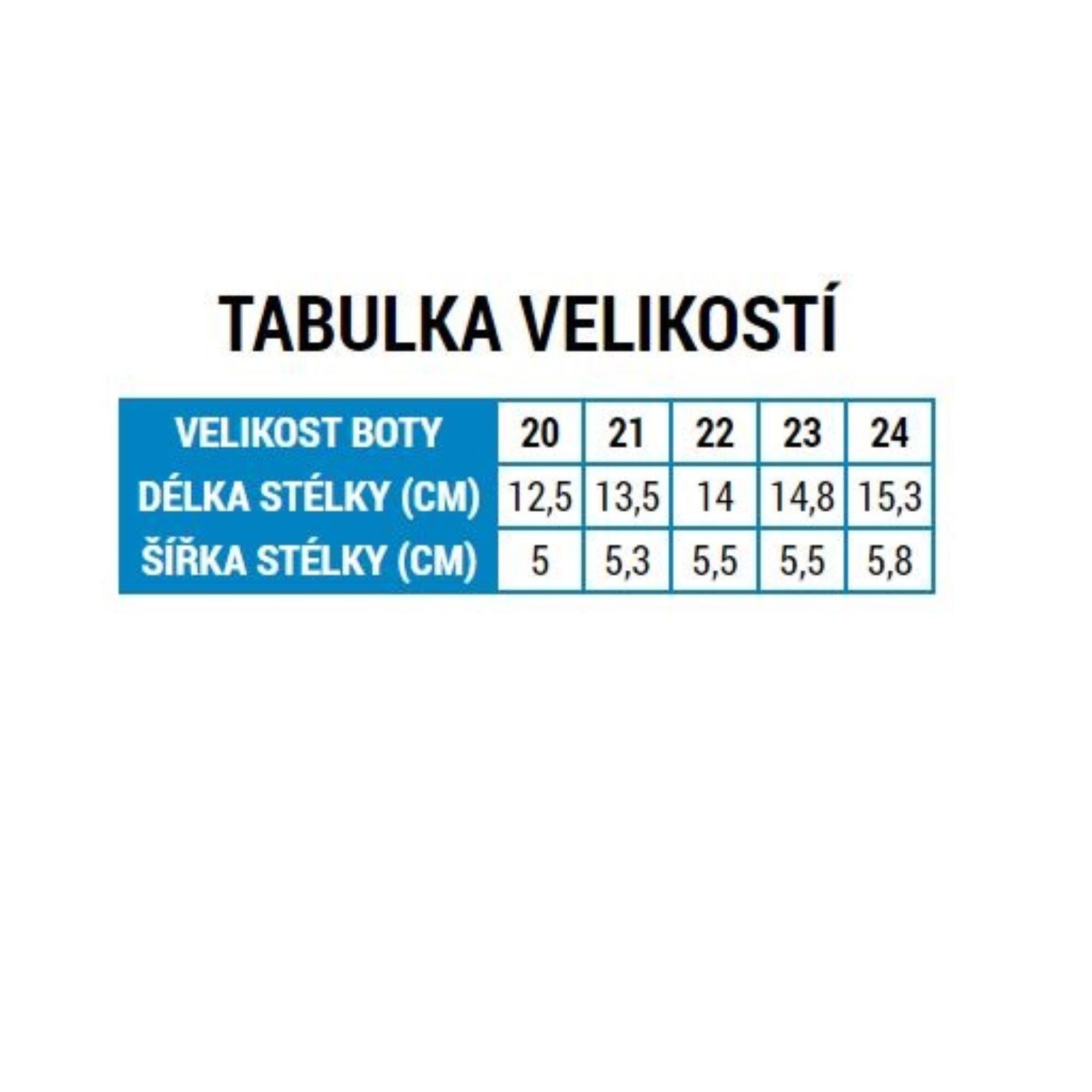 Dětské boty I Learn 500 na suchý zip velikost 20 až 24 2/9