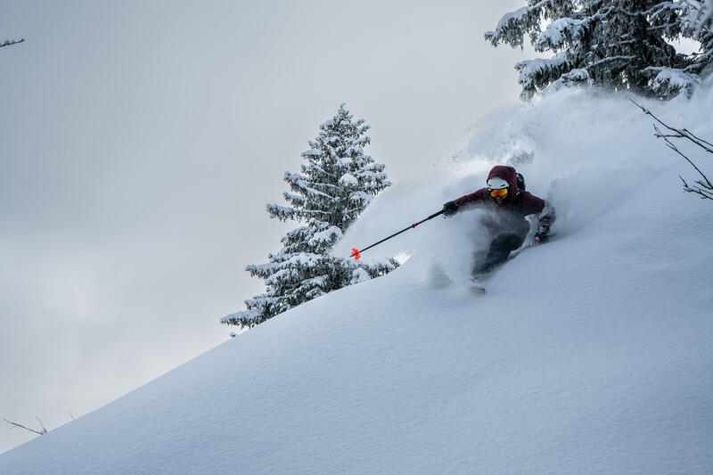 Narty freeride/freestyle męskie Wedze Slash 100 z wiązaniami