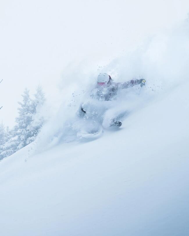 FREERIDE SKIS - POW CHASER 115 + LOOK PX 12 KONECT GW BINDINGS