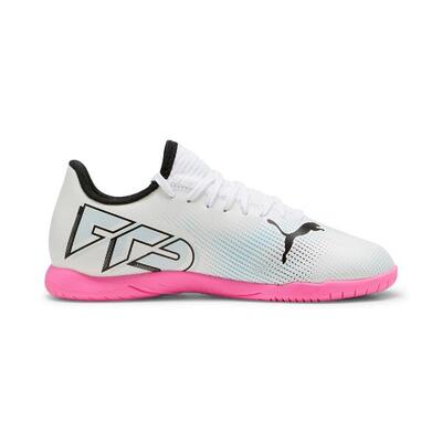Zapatillas de Fútbol sala Puma Future 7 Play Niño Blanco
