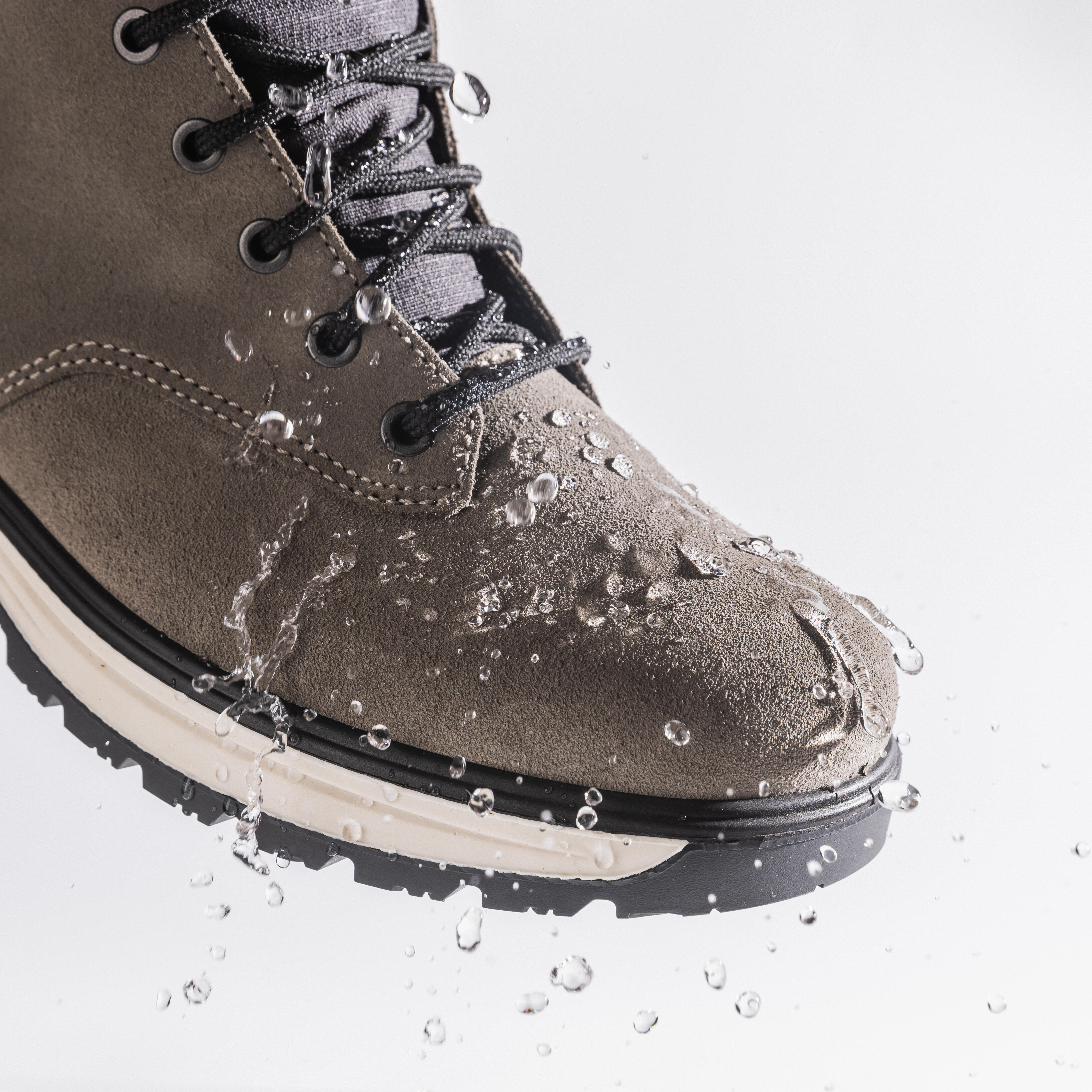 QUECHUA (ケシュア) 登山・スノーハイキング メンズ レザーブーツ