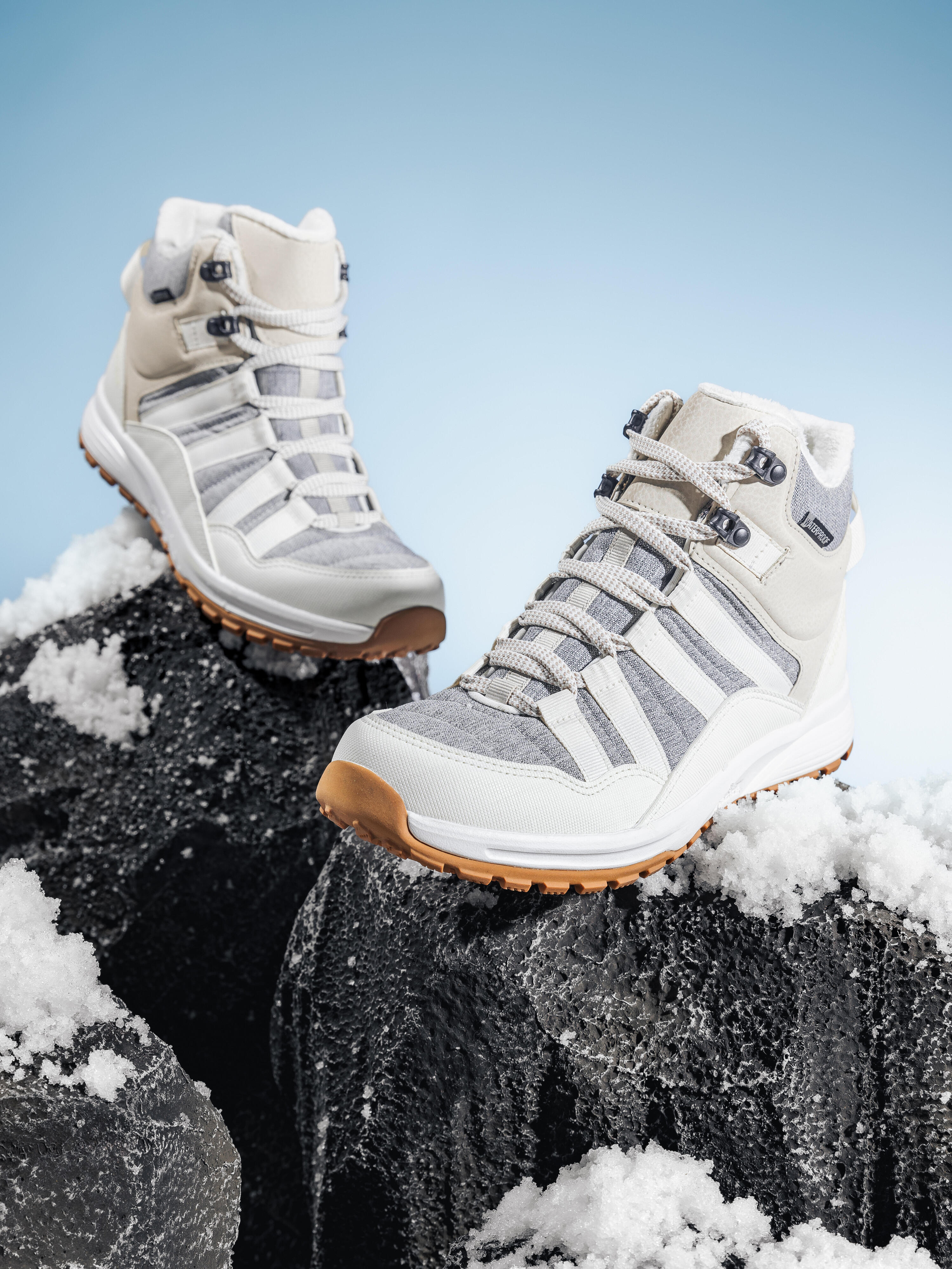 Bottes d’hiver imperméables femme, NH 500 Mid 3/6