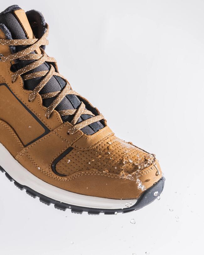 Winterschuhe SH500 Halbhoch Leder Herren