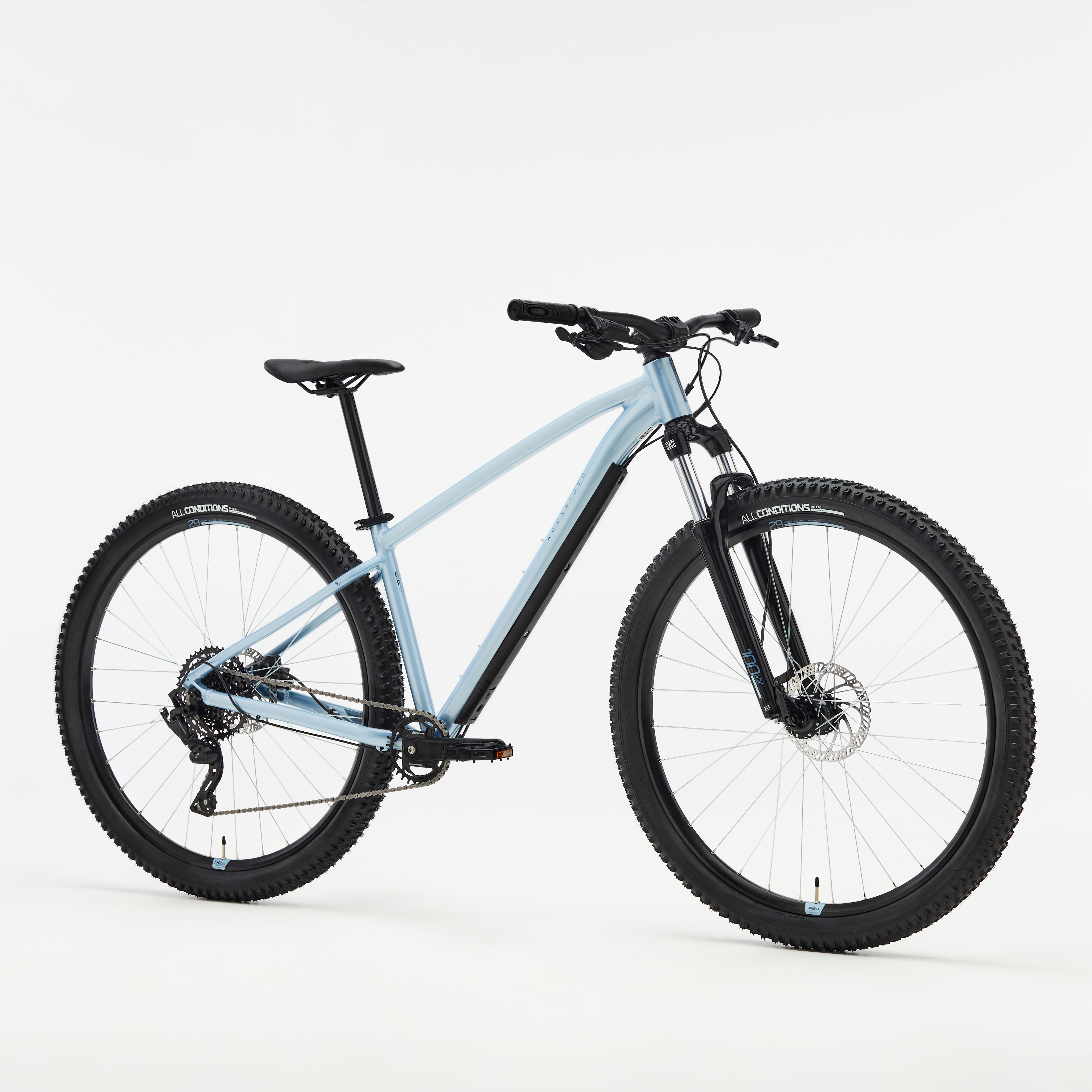 VELO VTT RANDONNEE EXPL 500 BLEU 29 ROCKRIDER Decathlon