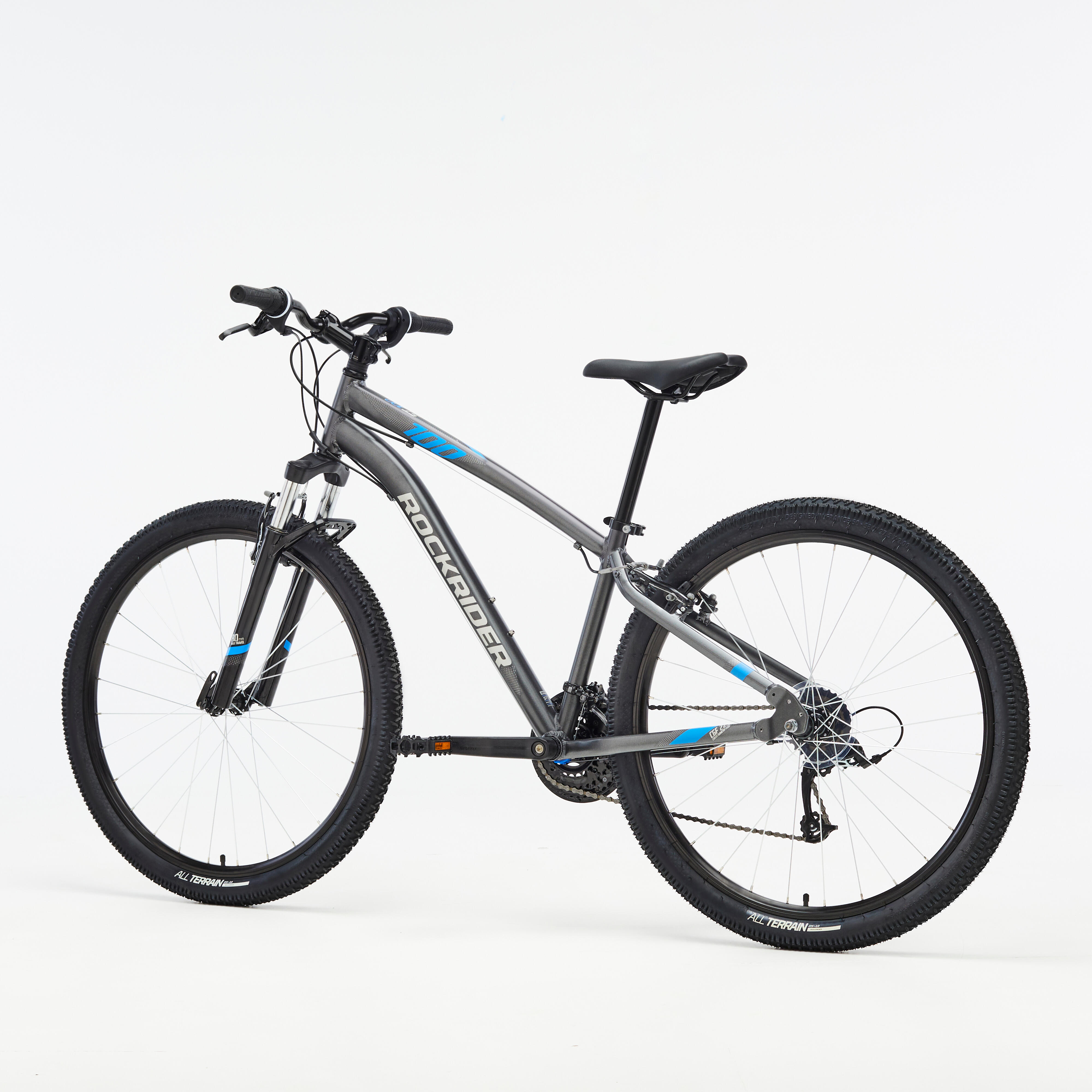 27.5" Mountain Bike - ST 100 Grey - ROCKRIDER