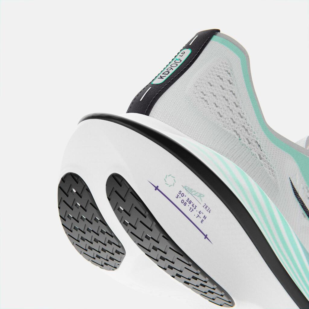 CHAUSSURES DE RUNNING AVEC PLAQUE CARBONE HOMME KIPRUN KD900X LD