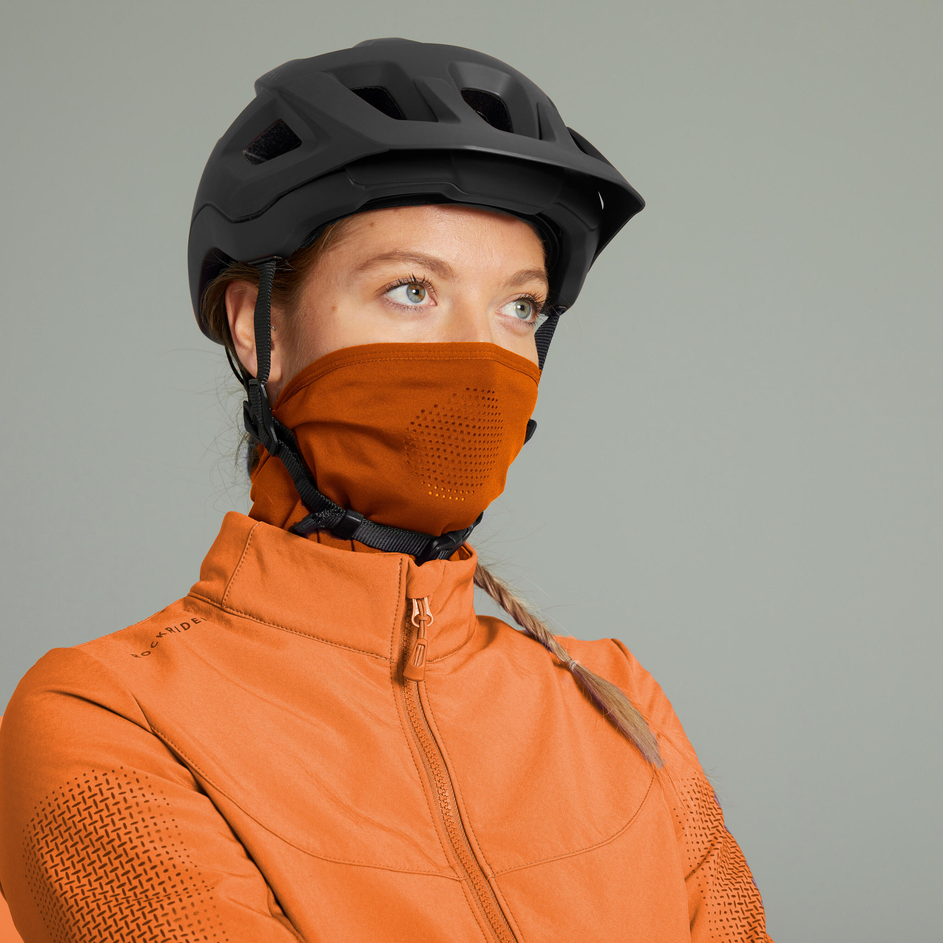 Women's Winter Mountain Biking Jacket - Orange 3/10