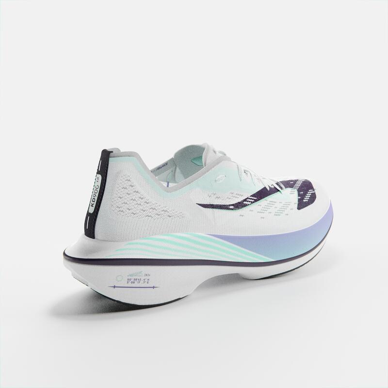 CHAUSSURES DE RUNNING AVEC PLAQUE CARBONE FEMME KIPRUN KD900X LD