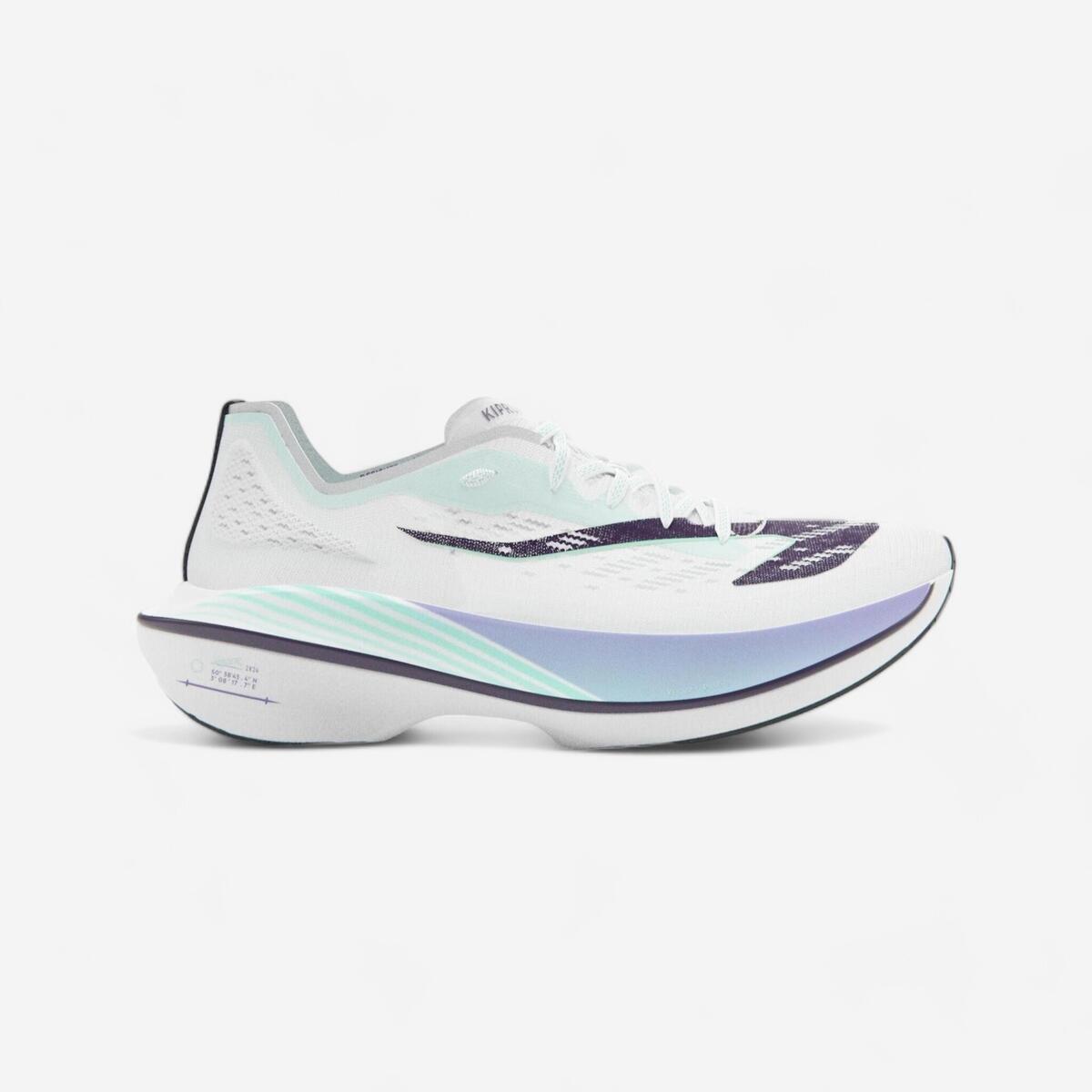 CHAUSSURES DE RUNNING AVEC PLAQUE CARBONE FEMME KIPRUN KD900X LD