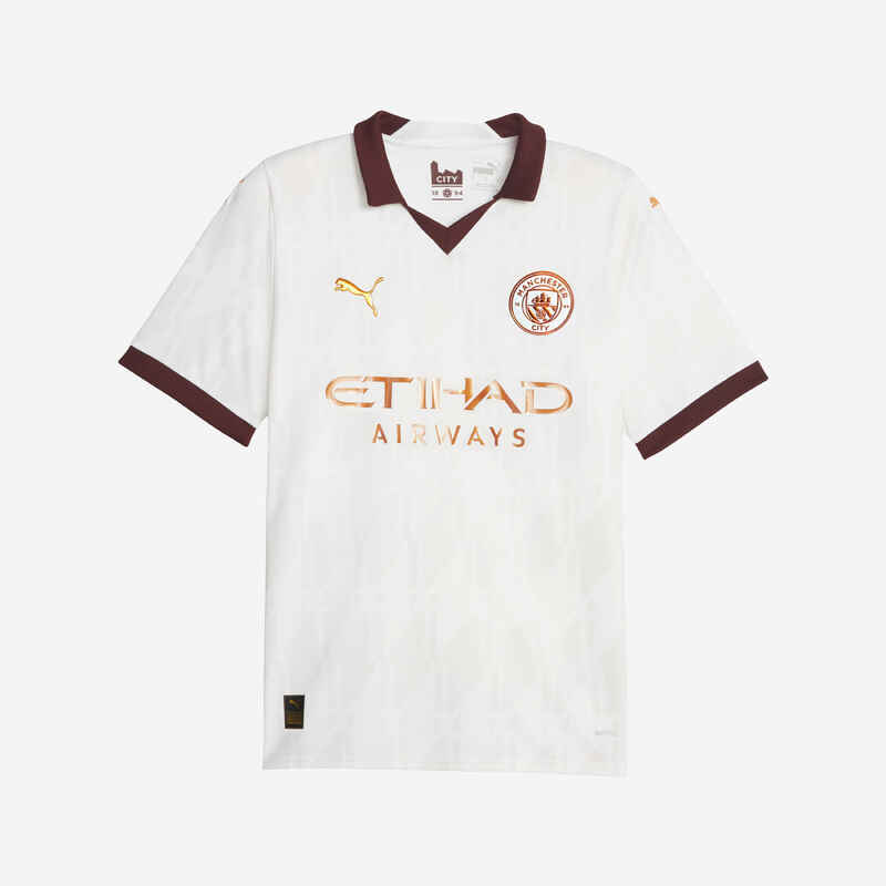 Damen/Herren Fussballtrikot Manchester City Auswärts 23/24