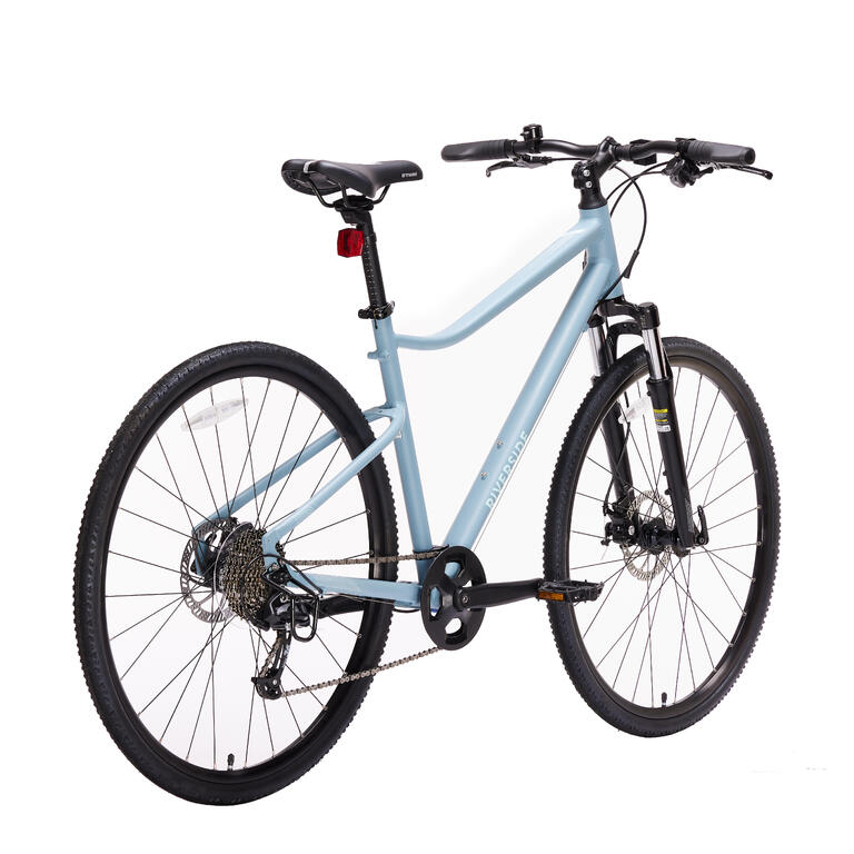 Hybrid bike Riverside 500 9S disc brake in cloud grey