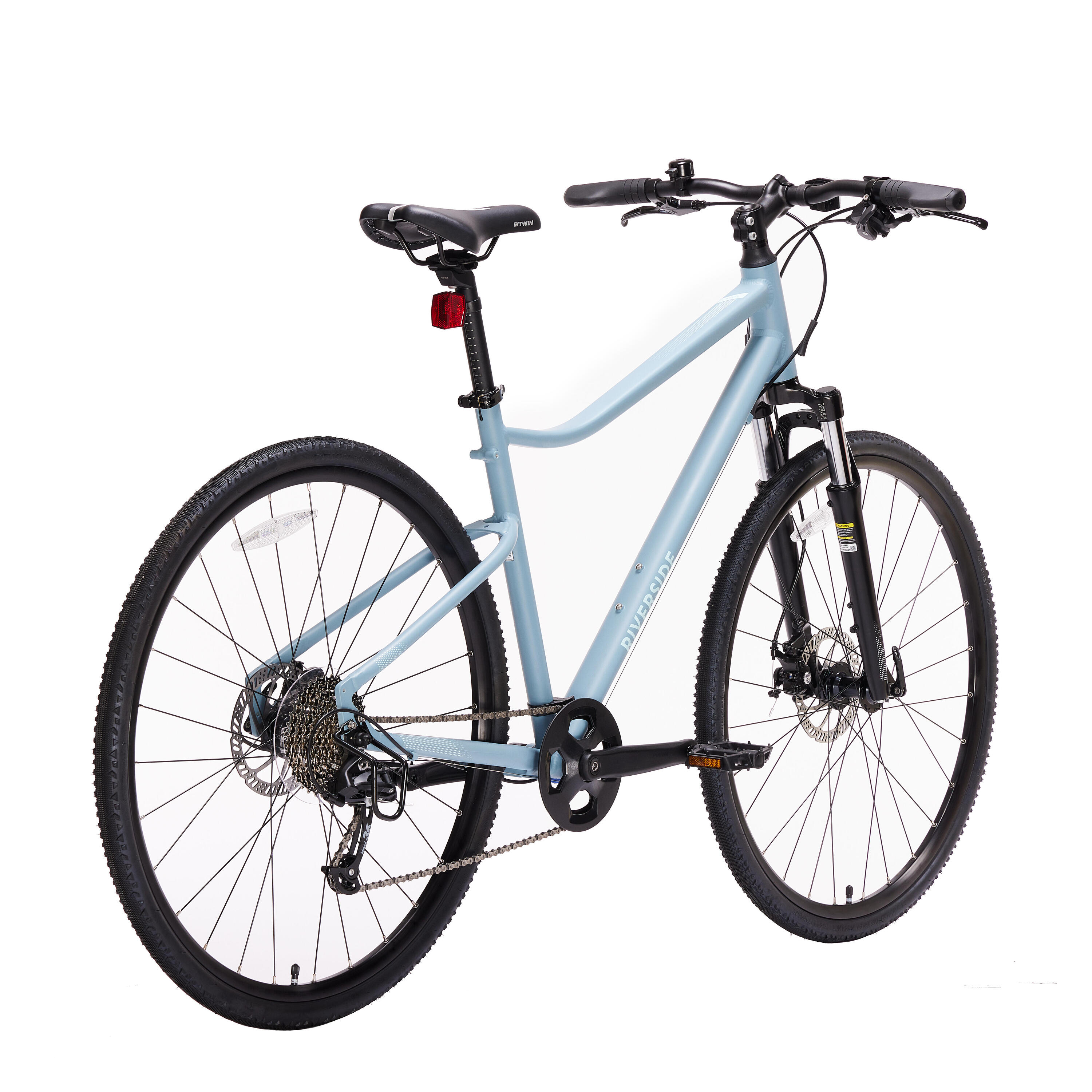 Vélo hybride 9 vitesses avec frein à disque, Riverside 500 3/7