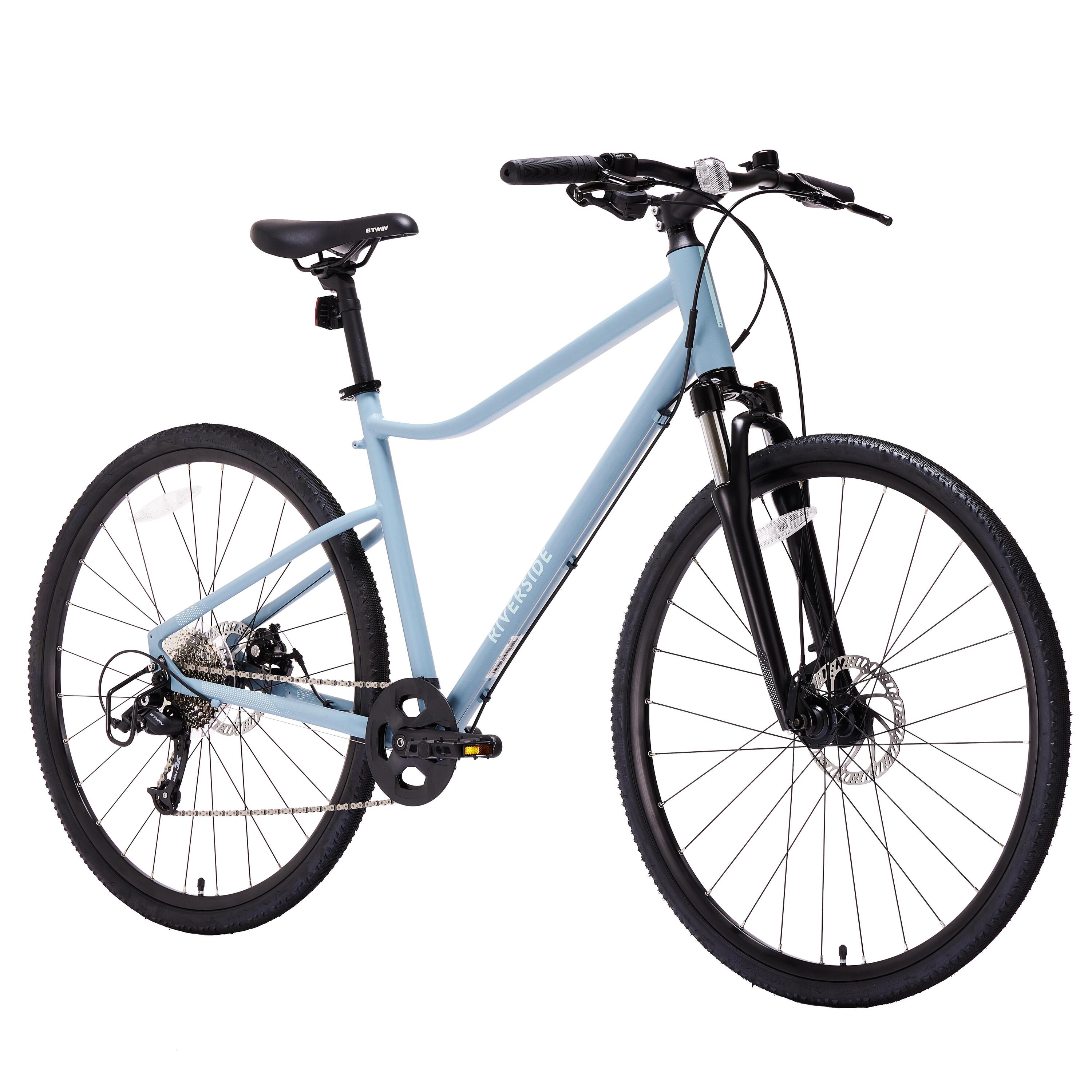 Vélo hybride 9 vitesses avec frein à disque, Riverside 500 2/7