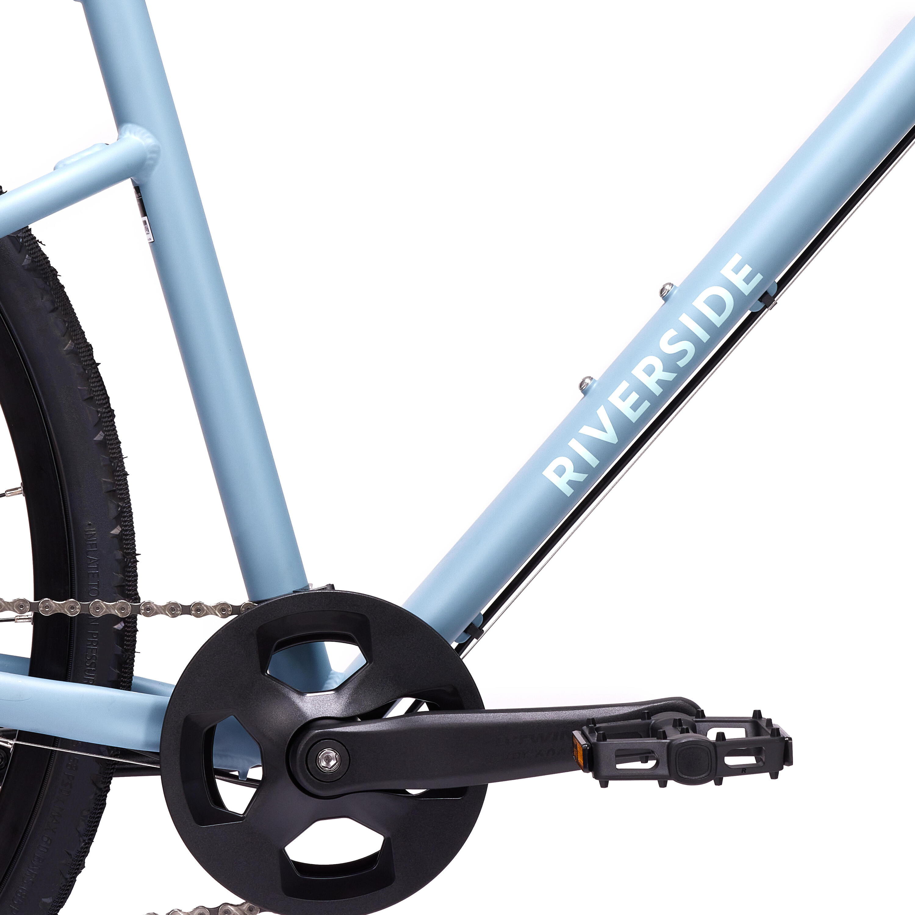 Vélo hybride 9 vitesses avec frein à disque, Riverside 500 5/7