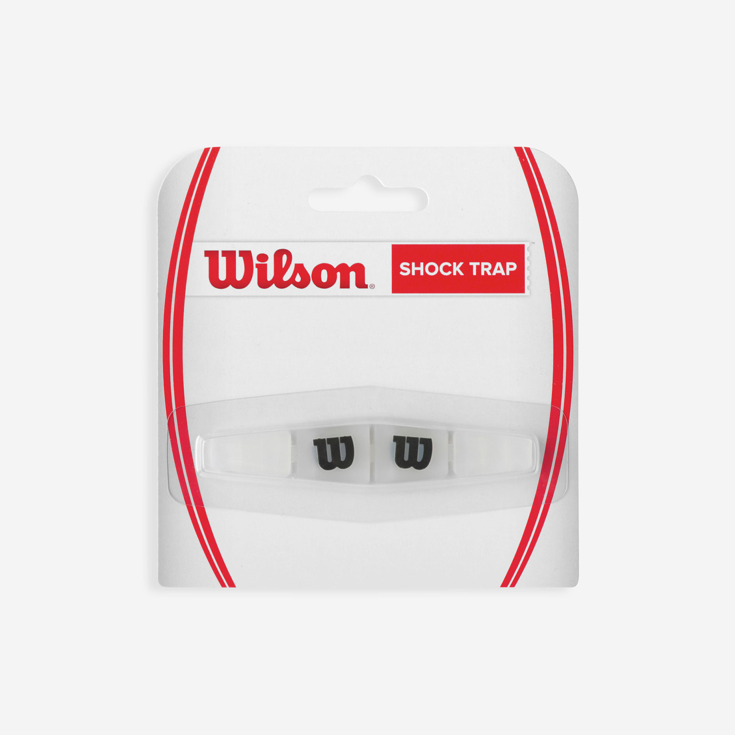 WILSON Shock Trap Tennis Dampener - White