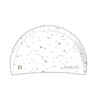 Coated mesh swim cap - Printed fabric - Size S - Star white