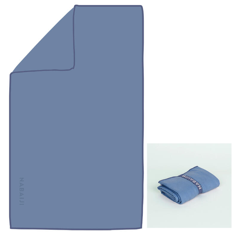 Microfiber towel L BLUE JEAN