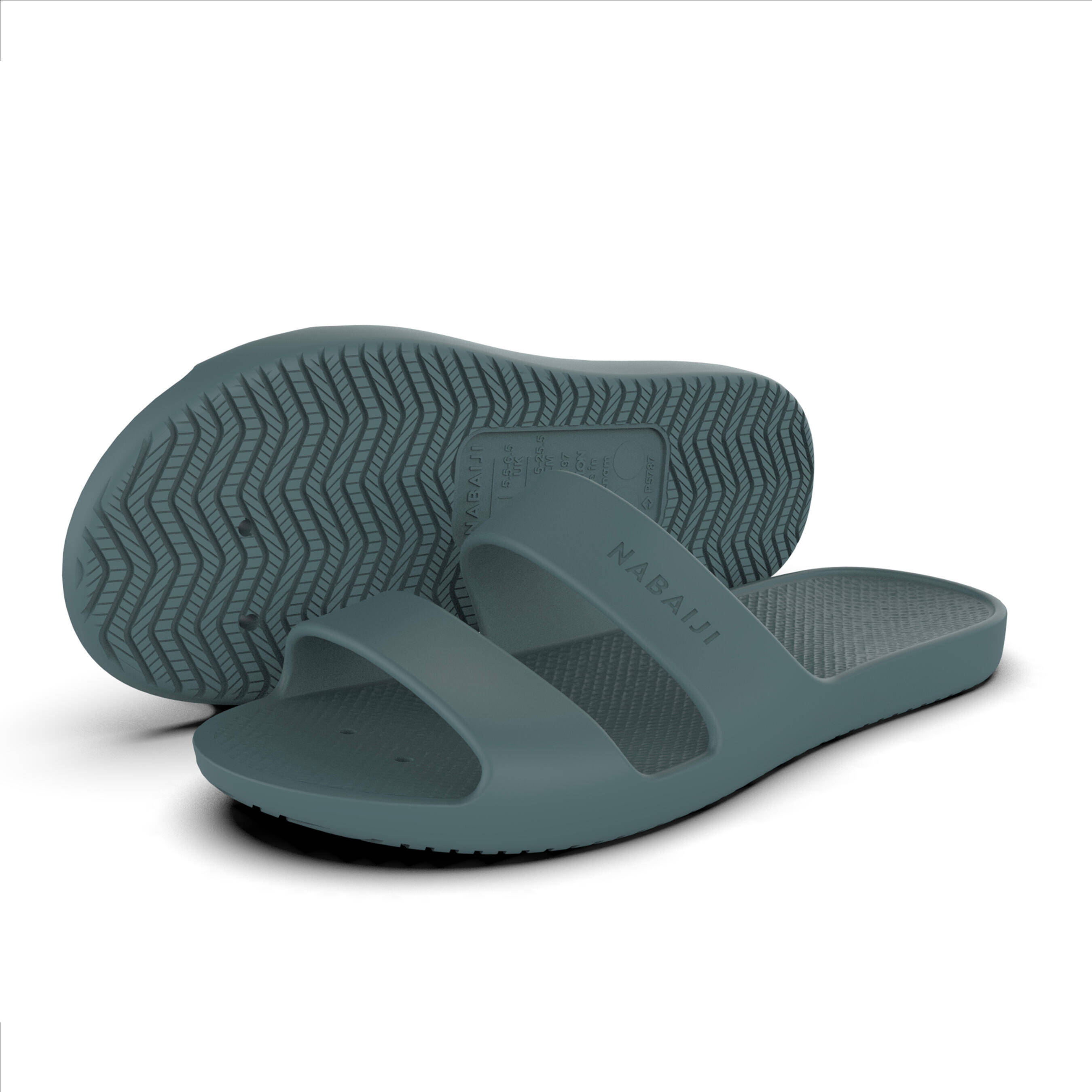 Unisex Pool Flipflop 100 BASIC Green -  2