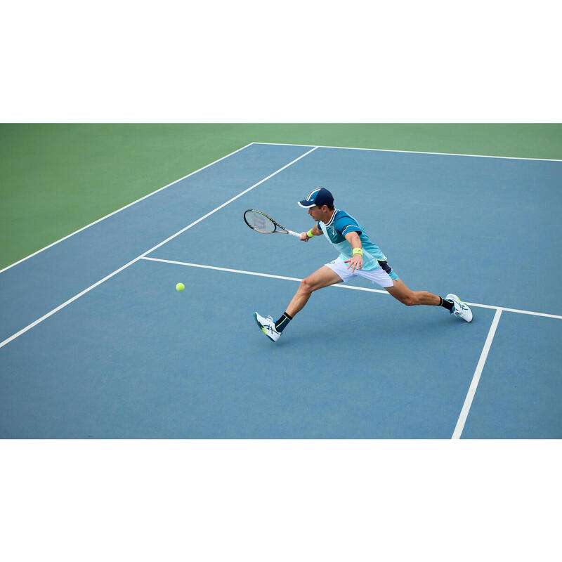 Herren Tennisschuhe Multicourt - Asics Gel Solution Speed FF 2 weiss/blau