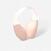 Pince nez de natation flottant gris rose