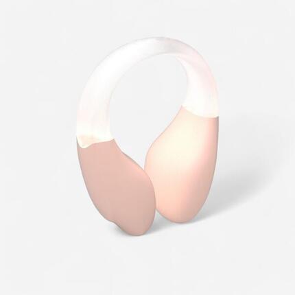 Pince nez de natation flottant gris rose