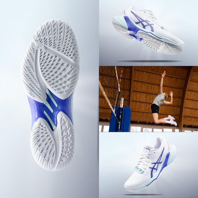 Dámské volejbalové boty Sky Elite Low modro-bílé
