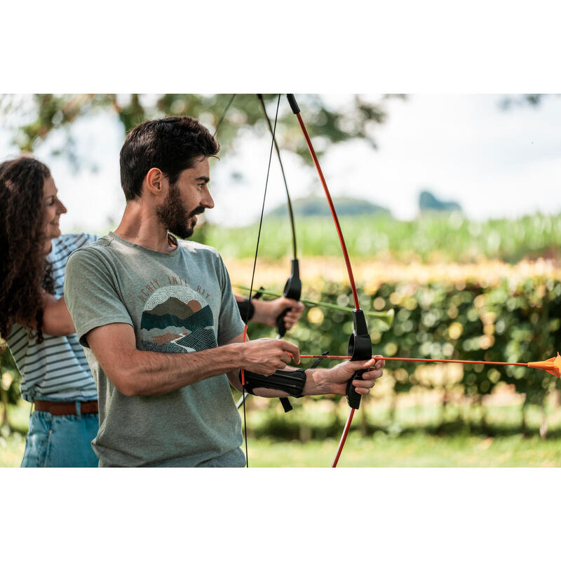 Arc Tir cu Arcul Discovery 100 Roşu